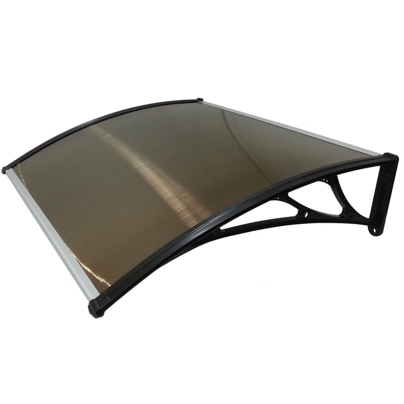 Alero Policarbonato café 125X70 - Sodimac.com.mx