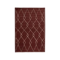 Tapete decorativo Portofino Light de 133 x 195 cm Rojo