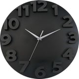 Reloj de Pared Color Negro 3D 50cm