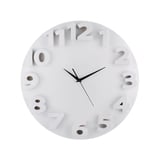 Reloj de pared 3D go blanco 50cm