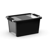 Contenedor de plastico bi box pequeño negro
