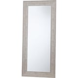 Espejo decorativo gris 80x180 cm.