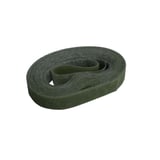 Velcro sujetadores para plantas, cinta 3m x 1.2 cm, color verde, no daña las plantas, reutilizable
