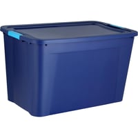 Caja plastica ultraforte box 120 lts azul