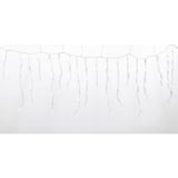 Serie cascada incandescente 300 luces 4.3m blanco cálido