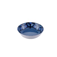 Bowl mediano melamina geométrico azul Blue Ocean 20 centímetros