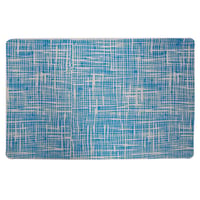 Mantel individual texture azul 43.5 x 28.5 centímetros