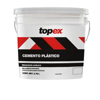 Topex Cemento Plástico3.8L