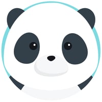 Tapete decorativo Infantil Panda de 140 cm