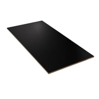 Tablero de MDF de 15 mm 1.22 m x 2.44 m negro texturizado