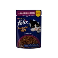 Alimento para Gato Sabor Salmón y Carne 85 g