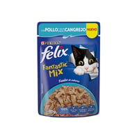 Alimento para Gato Sabor Pollo y Cangrejo 85 g