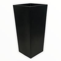 Maceta Melisa negro 30x30x60 cm