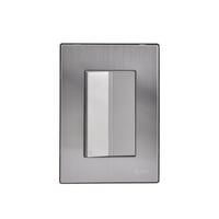 Placa Inox 1 Apagador  Escalera De 3 Mod