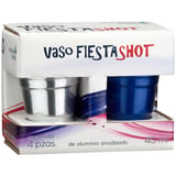 Vaso aluminio shot 4pack