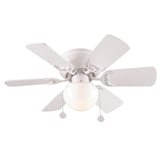 Ventilador 30" 1L 6 Aspas Revers Blanco