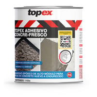 Adhesivo epoxico Topex concre-fresco 1 kg
