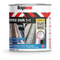 Adhesivo epoxico Topex dur 1-1 de 1 kg