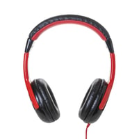 Audífonos de Diadema para Niños AUD-KIDS2 Negro/Rojo