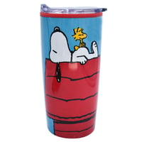 Termo doble pared acero inoxidable 430ml Snoopy