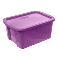 Caja plástica Eco Line 55 litros morada