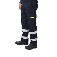 Pantalón Tipo Cargo Azul Talla 34