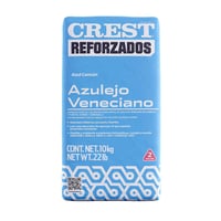 Adhesivo Crest Veneciano Azul Cancun 10 kg
