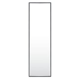Espejo Biselado Negro 46 x 156 cm