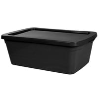 Caja plástica Eco Line  11 litros negra