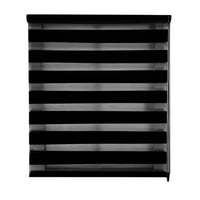 Persiana Dúo Enrollable Negro 200 x 220 cm