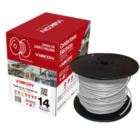 Cable Viakon THHW-LS #14 Blanco 100 Metros