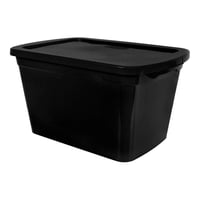 Caja plástica Eco Line  30 litros negra