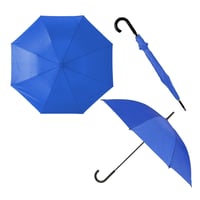 Paraguas automático con mango plástico azul