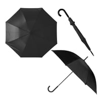 Paraguas automático con mango plástico Negro