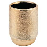 Vaso baño cerámica oro