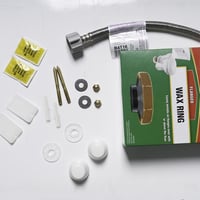 Kit de Instalacion para WC Basico para Sanitario sin Llave de Control
