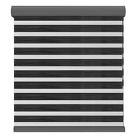 Persiana enrollable Twin Dark de 2.00 x 2.60 m Negro