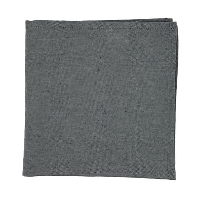 Set 4 servilletas Boris gris 45 x 45 cm