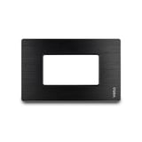 Placa Tomacorriente de Aluminio, Grafito