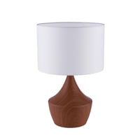 Lámpara de mesa Aitim E27 Blanco natural