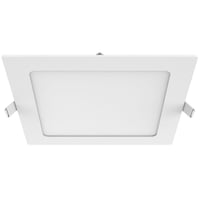 Panel LED empotrable cuadrado de 18W Luz fría