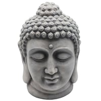Cabeza de Buda de Poliresina 31x28x43 cm