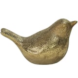Pájaro Antiguo dorado 8x15x9 cm.