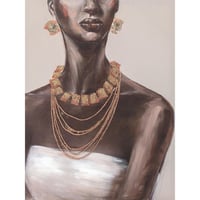 Cuadro Canvas African Neck 80 x 60 cm