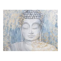 Cuadro Canvas Buda Cara 80 x 60 cm