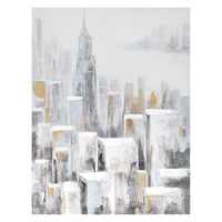 Cuadro Canvas Cityhand 90 x 120 cm
