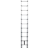 Escalera Telescópica Tubular Contraible Aluminio 3.2 m