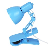 Lámpara LED de escritorio Clip Basic Azul