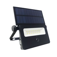 Aplique solar LED para muro exterior con sensor de movimiento
