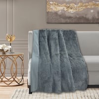 Frazada Urban Shag de 125 x 150 cm Gris